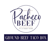 Load image into Gallery viewer, Ground Beef Taco Box
